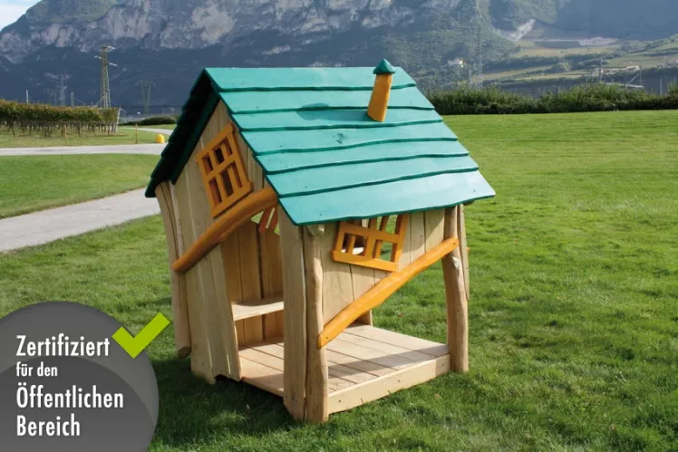 Kinder-Spielhaus DIN EN 1176 �COUNTRY Casetta� Holz-Kinder-Spielhaus